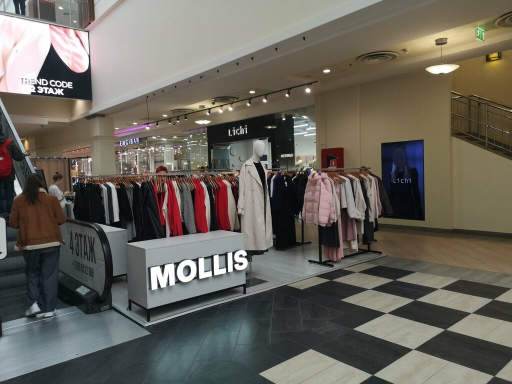 Магазин одежды Mollis, Москва, фото