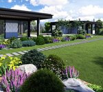 Level Garden (Baumanskaya Street, 9), diseño de exteriores