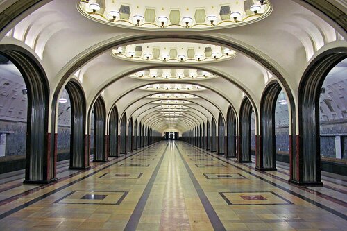 Mayakovskaya (Moscow, 1st Tverskaya-Yamskaya Street), metro istasyonu  Moskova'dan