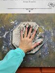 Plate with an imprint of the hand of Peter I (Saltykova-Shchedrina Street, 1А), landmark, attraction