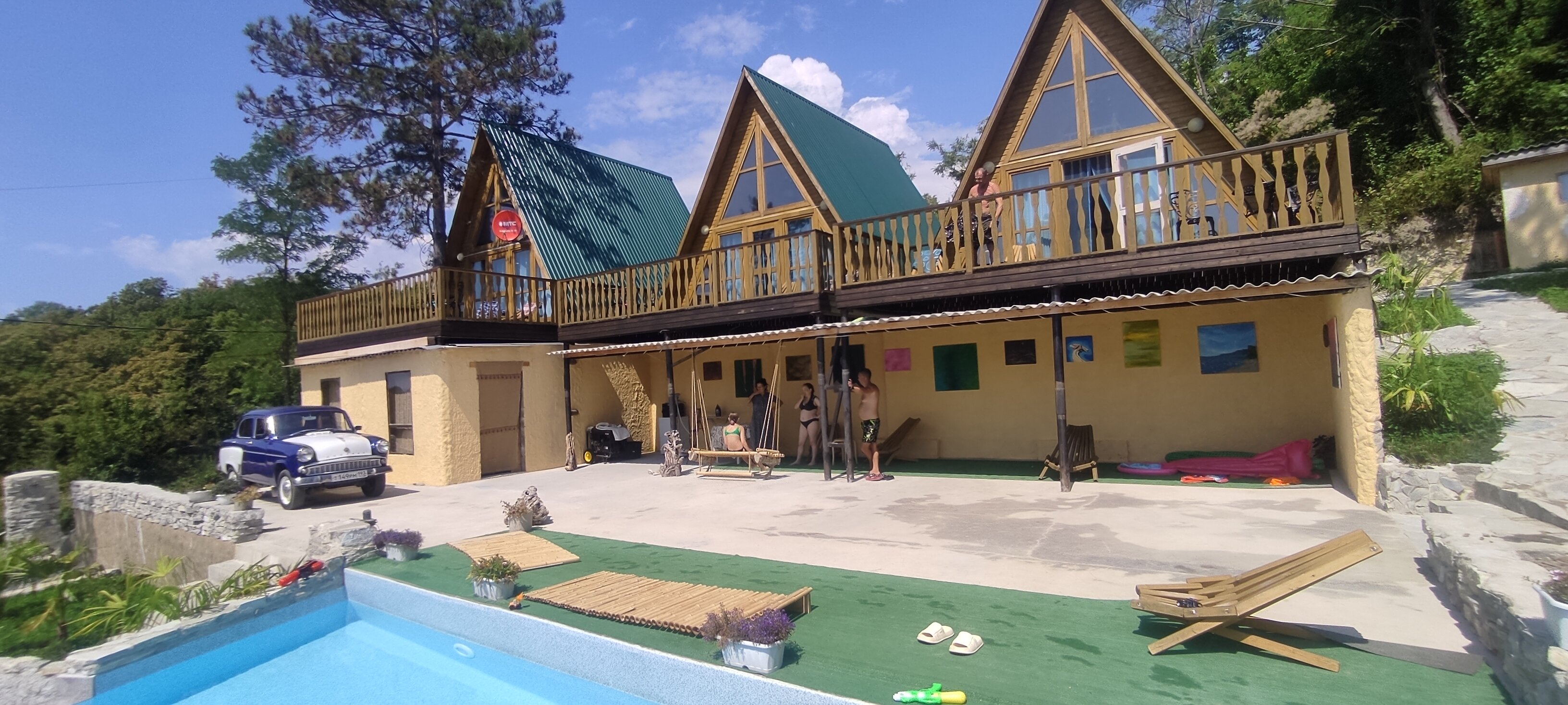 Фото Пять домиков