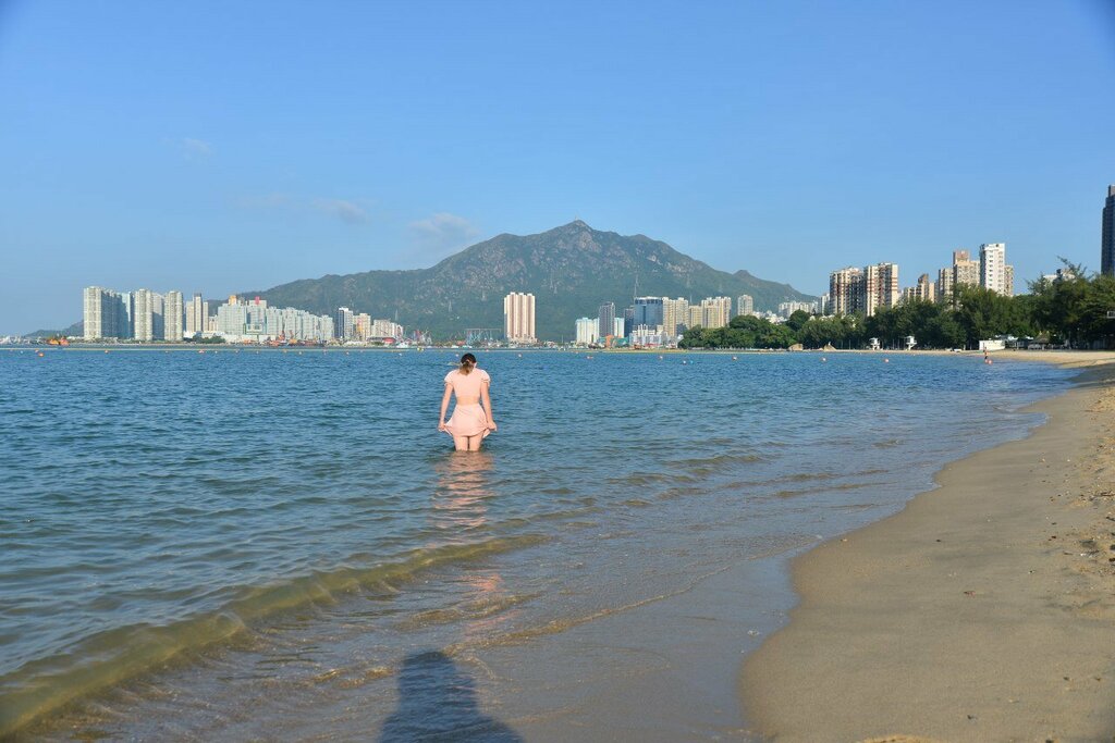 Beach Castle Peak Beach, Hong Kong, photo