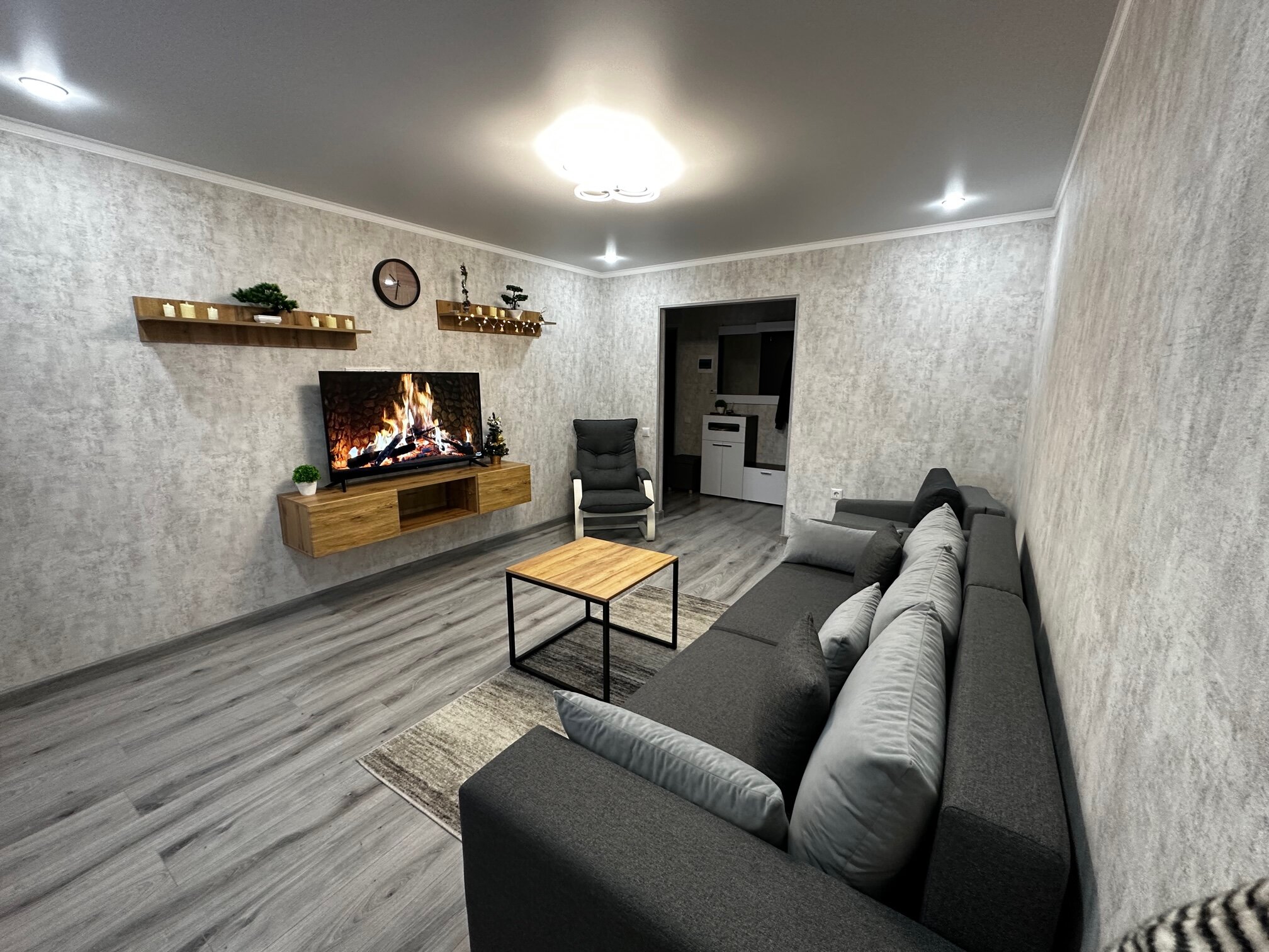 Фото Апартаменты Двухкомнатная Квартира на Терешковой