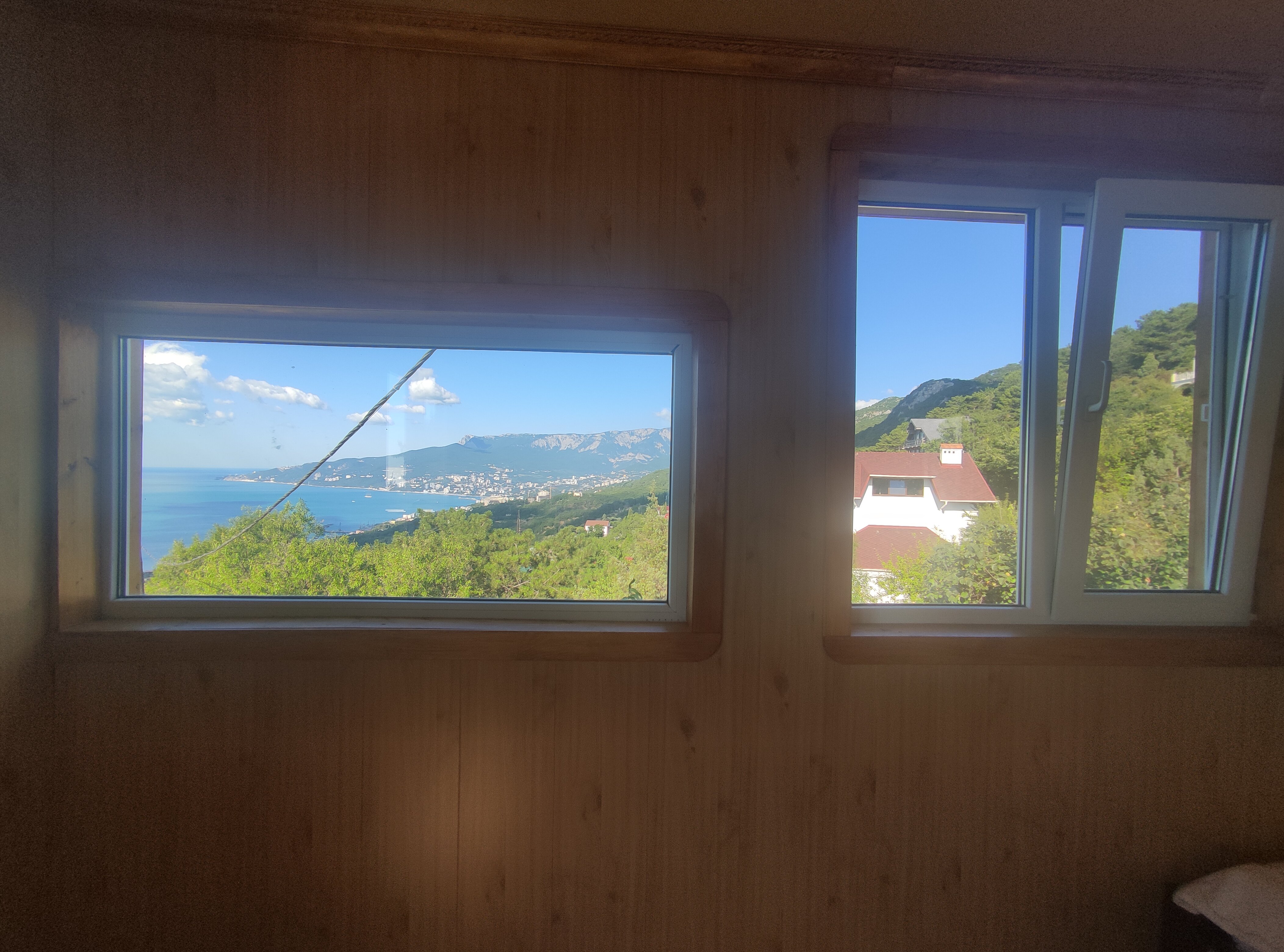 Фото Панорамный сруб