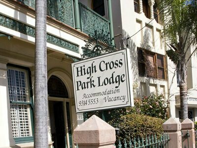 Гостиница High Cross Park Lodge в Сиднее