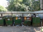 Trash and garbage disposal area (Republic of Mordovia, Saransk, zhiloy rayon Yubileyny, 2nd mikrorayon), trash and garbage disposal area