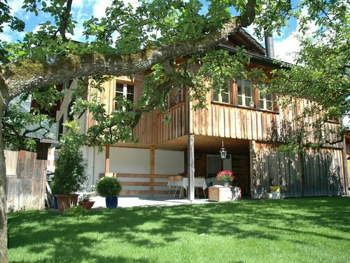Гостиница Apartment in Frutigen With Garden, Terrace, Garden Furniture