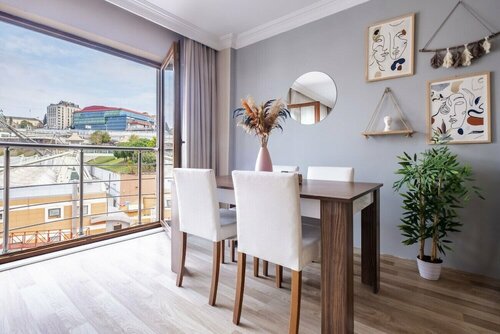 Апартаменты Flat With City View 5-min to Istiklal in Beyoglu в Бейоглу