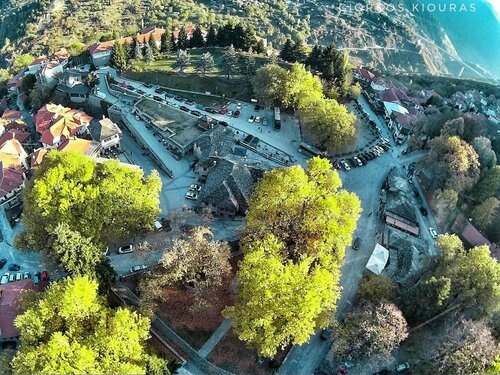 Внешний вид отеля Archontiko Metsovou Boutique Hotel в Мецово, фото 4