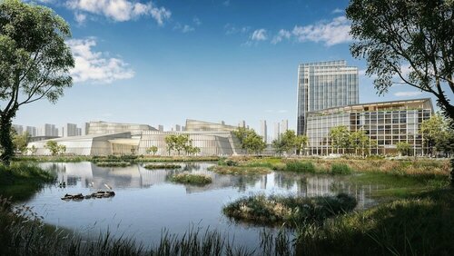 Гостиница InterContinental Wuxi Taihu New City в Уси
