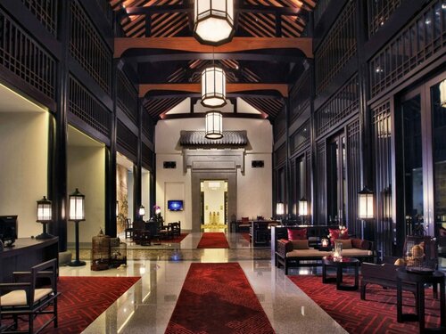 Внешний вид отеля Banyan Tree Hangzhou в Ханчжоу, фото 2