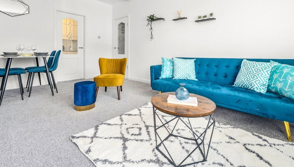 Фото One Bedroom Apartment by Klass Living Serviced Accommodation Hamilton - Back'O'Barns Apartment With WiFi