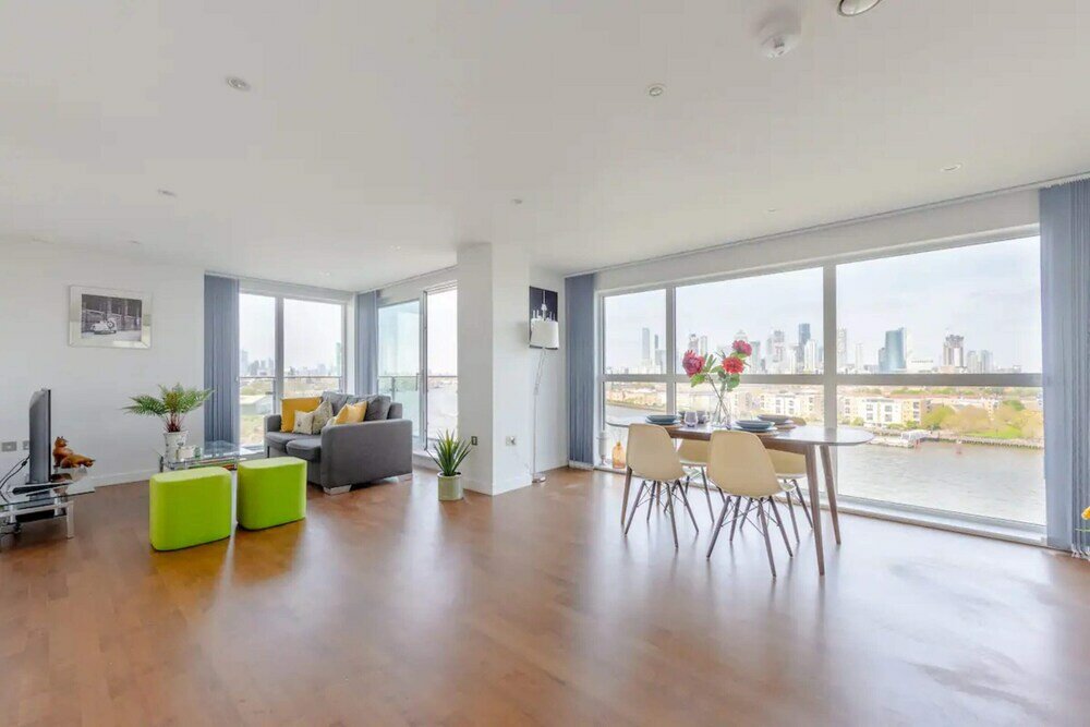 Фото 2bd Flat Overlooking the River Thames! - Greenwich