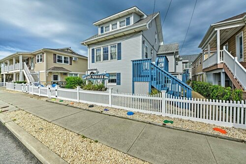 Гостиница Quaint Seaside Park Escape: Walk to Boardwalk