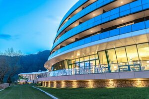 Eau Thermale Avene L'hotel (Occitanie, Hérault, Arrondissement de Lodève, Avène, Bains d' Avène), hotel