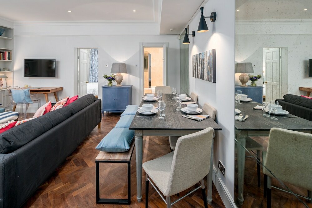 Фото Altido Charming 1br flat w Patio in the Heart of Pimlico