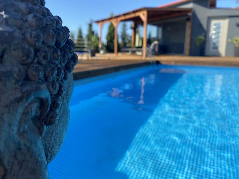 Гостиница Stunning 2-bed Pool Villa in Skepasti