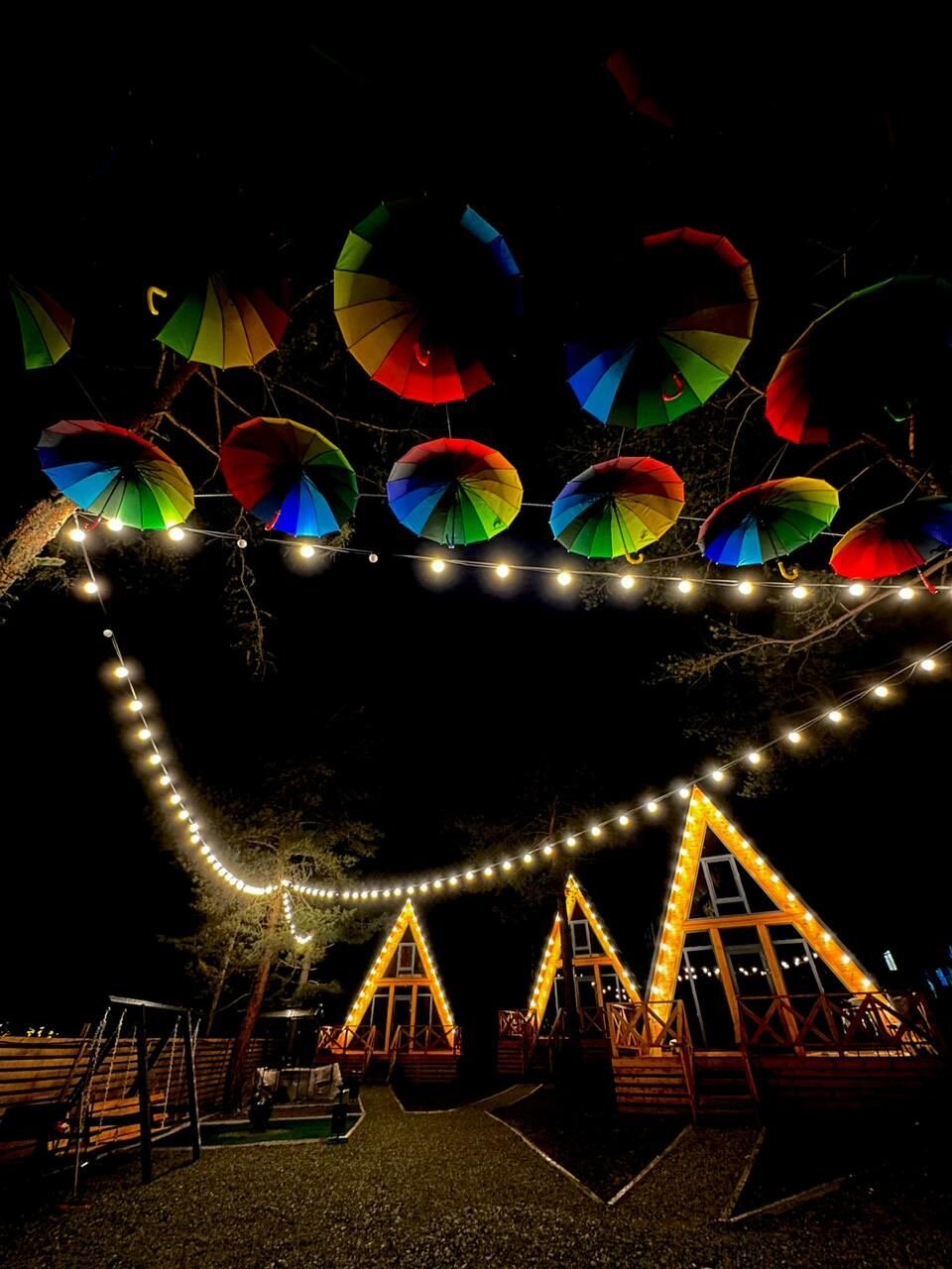 Фото Терраса Домики в Архызе