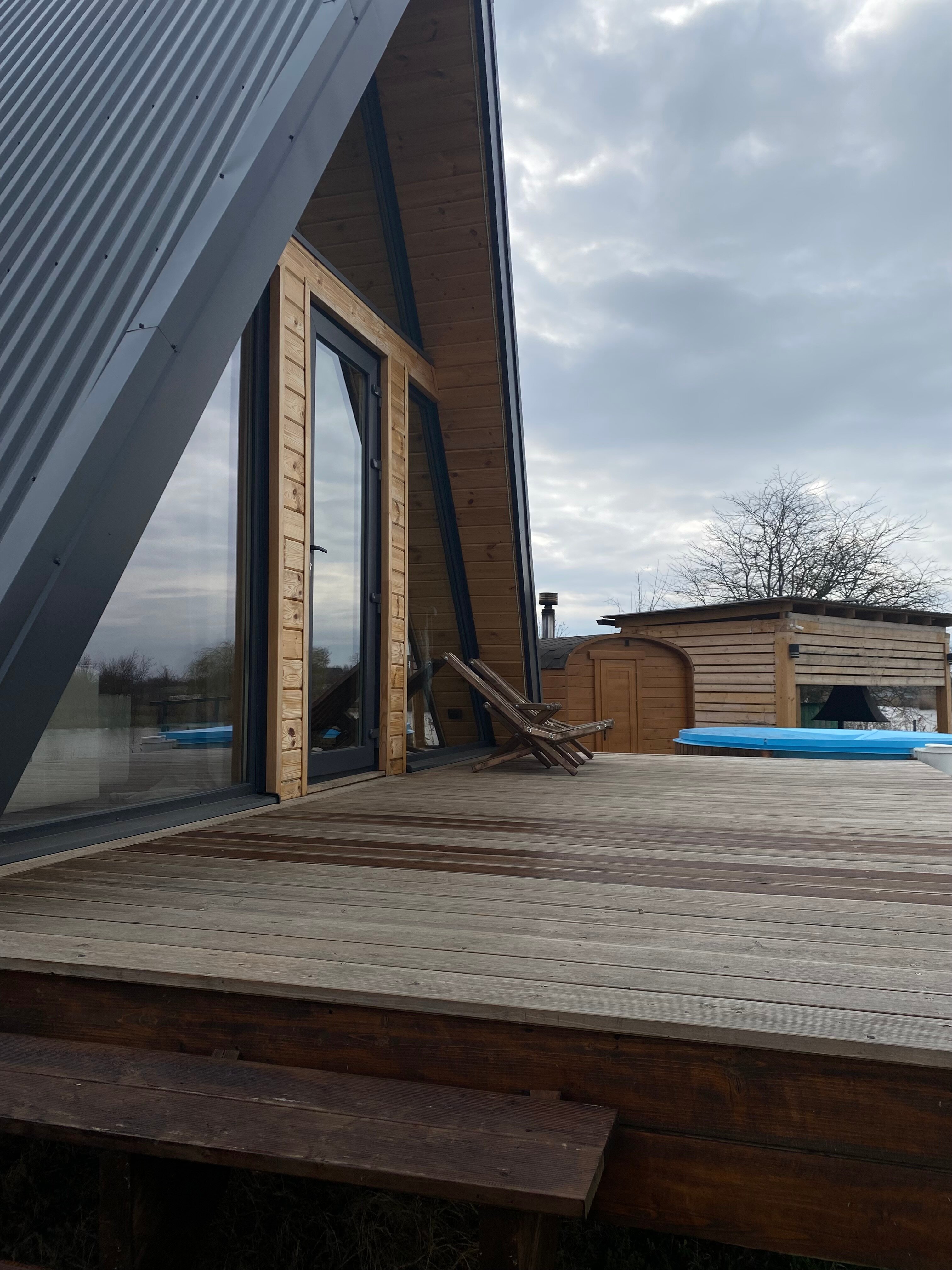 Фото Река лес