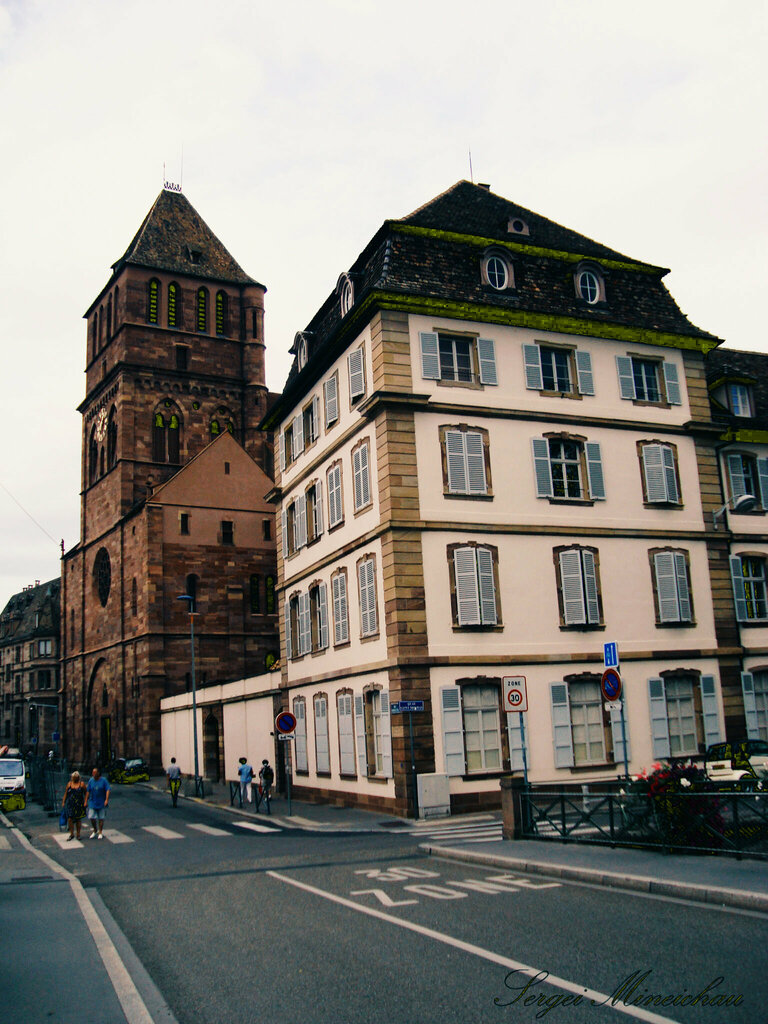 Protestant church St. Thomas Church, Strasbourg, photo