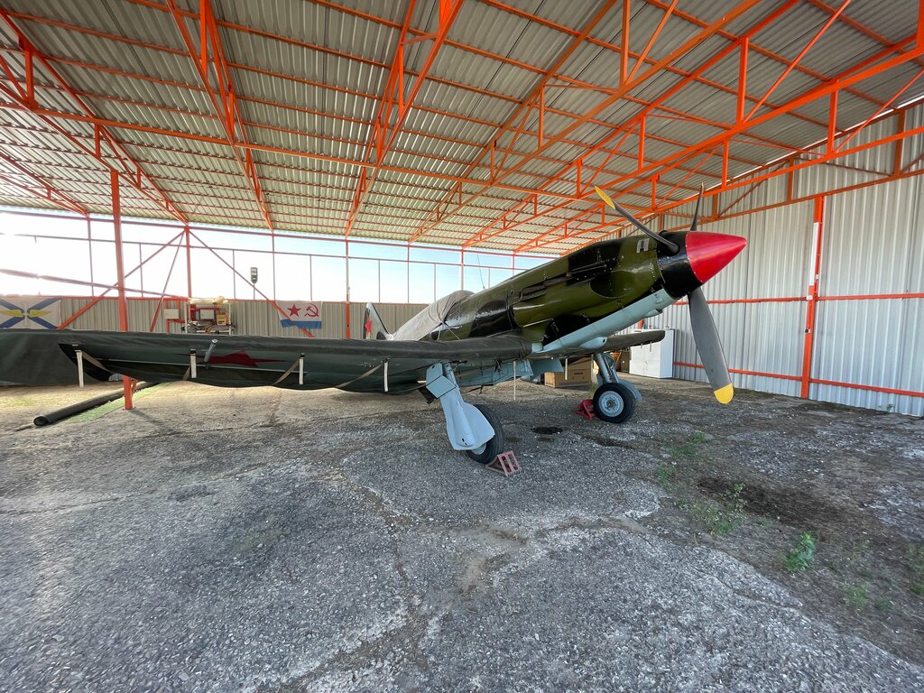 Monument to technology Самолёт МиГ-3, Kaluga Oblast, photo