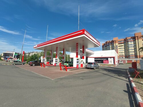 Gas station Lukoil, Arkhangelsk, photo
