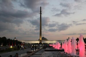 Poklonnaya Hill (Moscow, Vkhodnaya Square), landmark, attraction