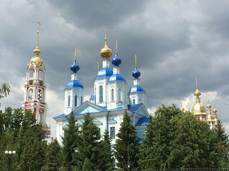 Православный храм Казанский храм Казанского мужского монастыря г. Тамбова, Тамбов, фото