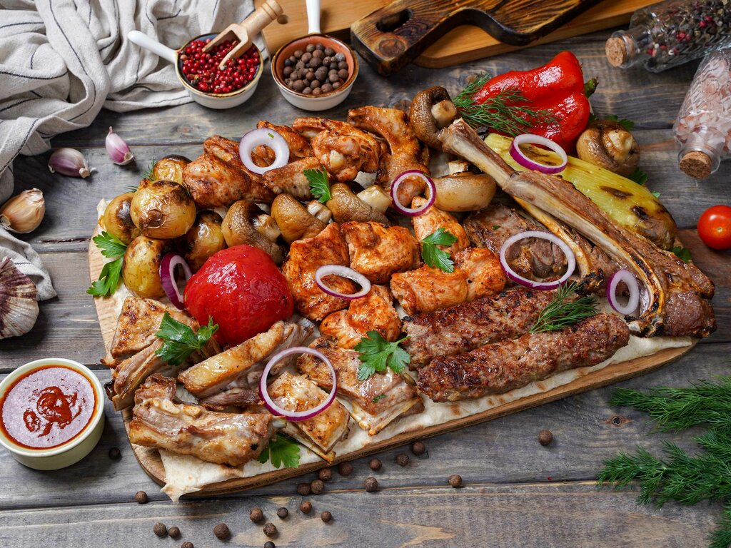 Cafe Shashlikniy Dom, Moscow, photo