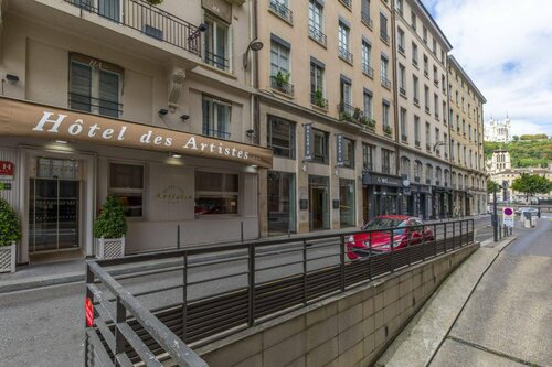 Внешний вид отеля Hotel des Artistes в Лионе, фото 1