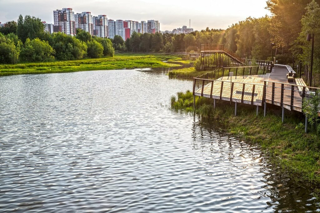 Kültür ve eğlence parkları Парк за Саймой, Surgut, foto