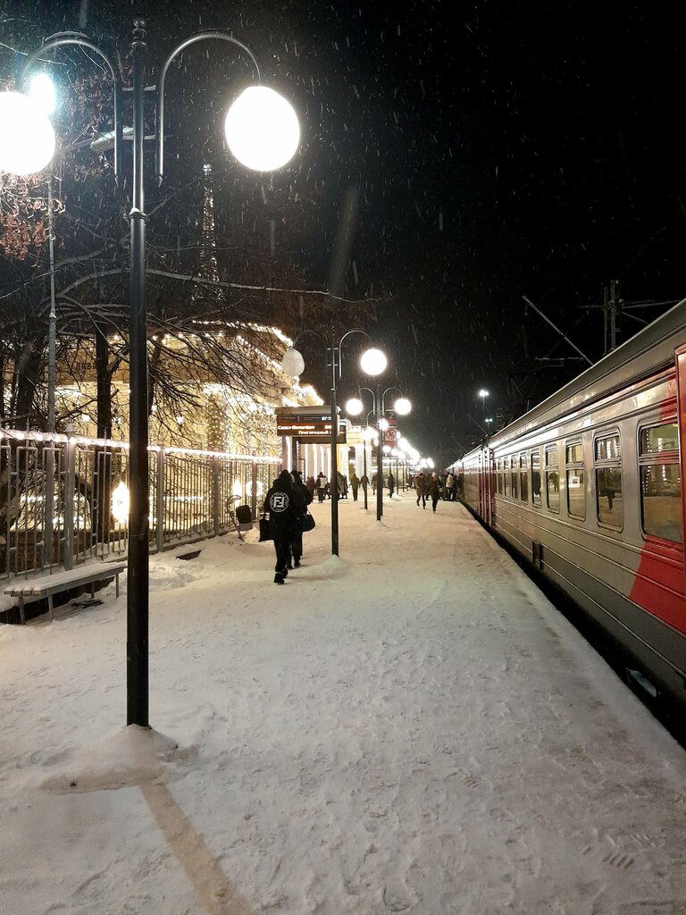 Железнодорожный вокзал Железнодорожный вокзал, Павловск, фото