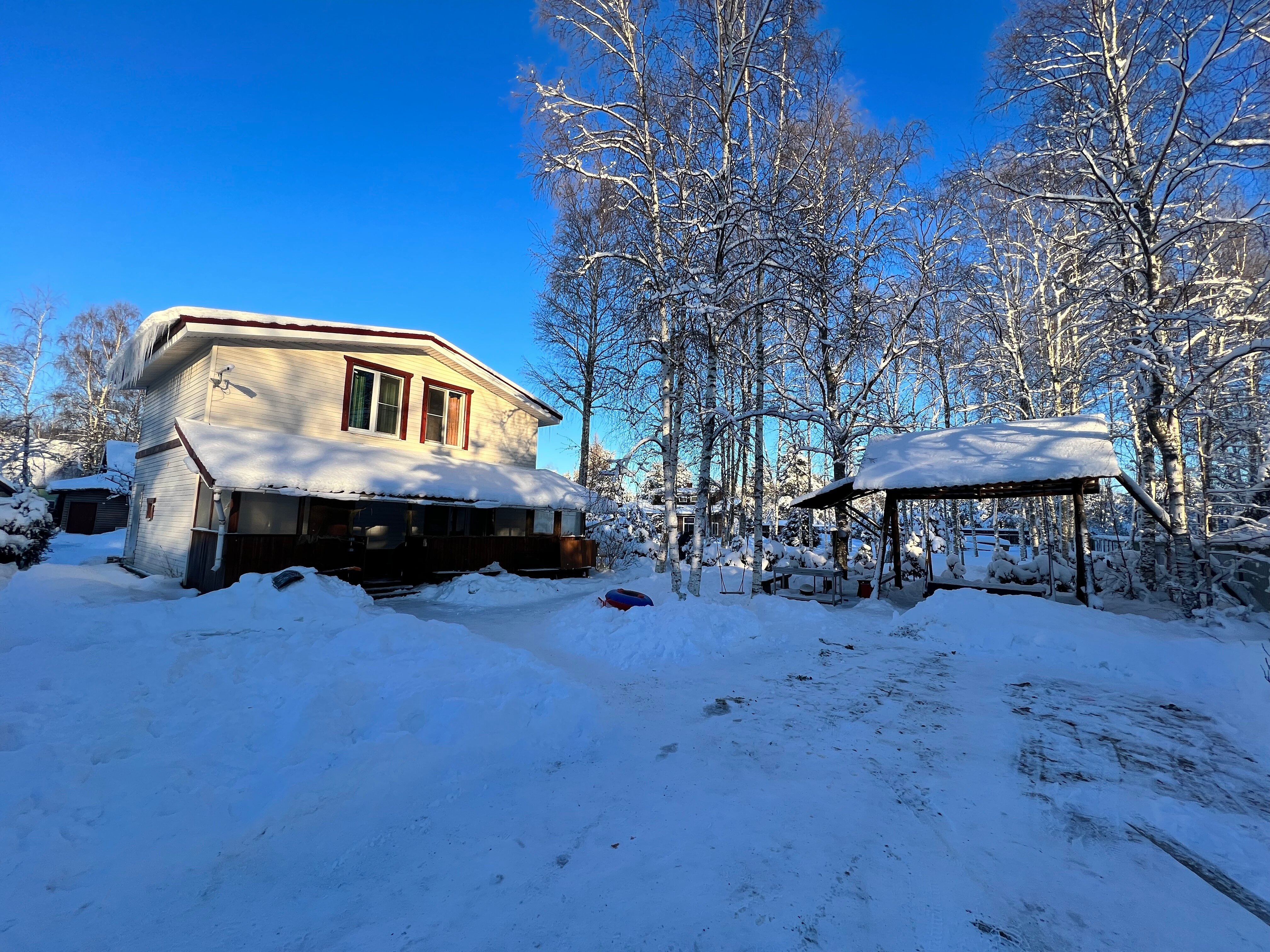Фото Дом с баней на дровах