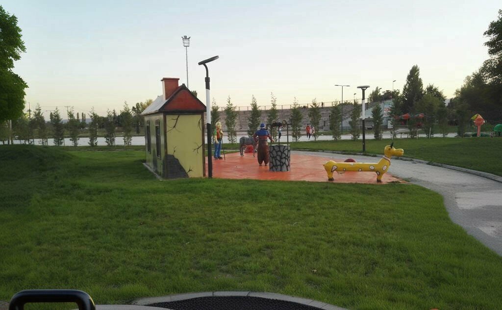 Landmark, attraction Historical Island Bridge, Tavsanli, photo