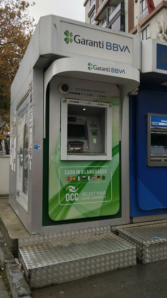 Банкомат Garanti BBVA ATM, Стамбул, фото