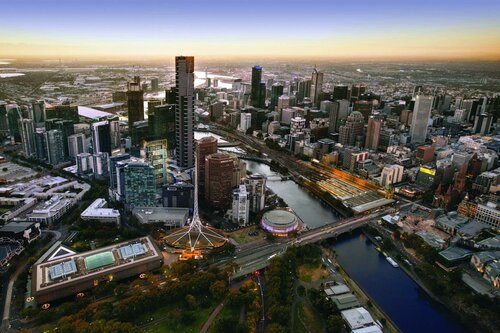 Апартаменты Oaks Melbourne Southbank Suites в Мельбурне