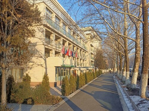 Внешний вид отеля B Hotel Bishkek в Бишкеке, фото 4