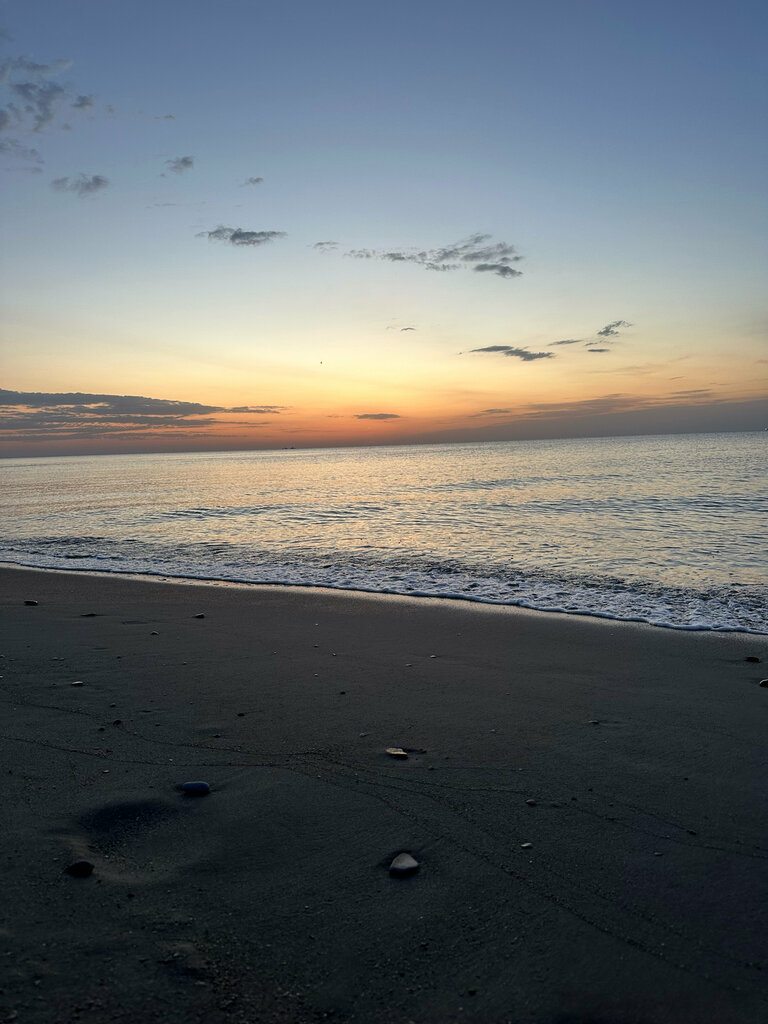 Beach Chyornye Kamni, Republic of Dagestan, photo