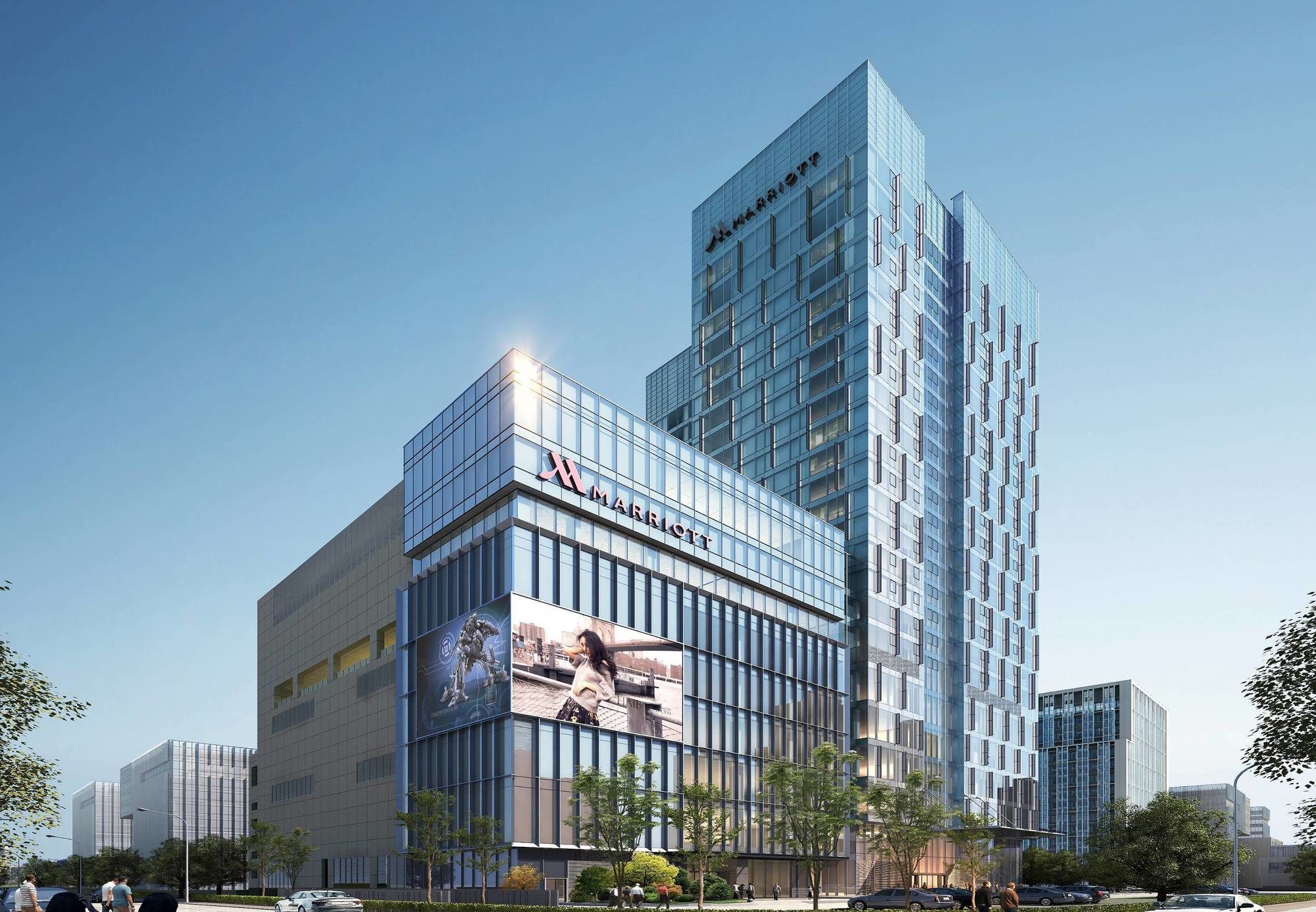 Фото Marriott Nanjing South Hotel