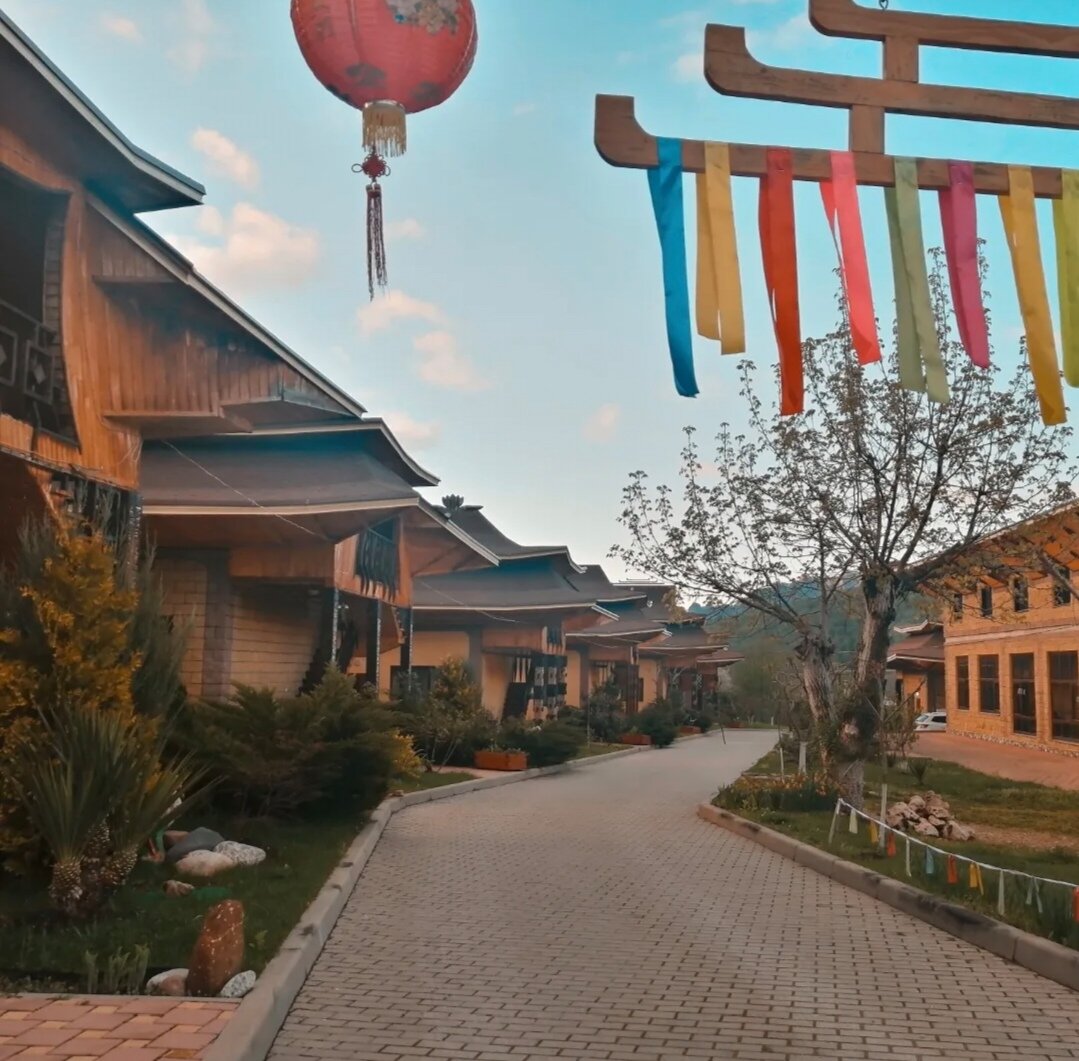 Фото Китайская деревня