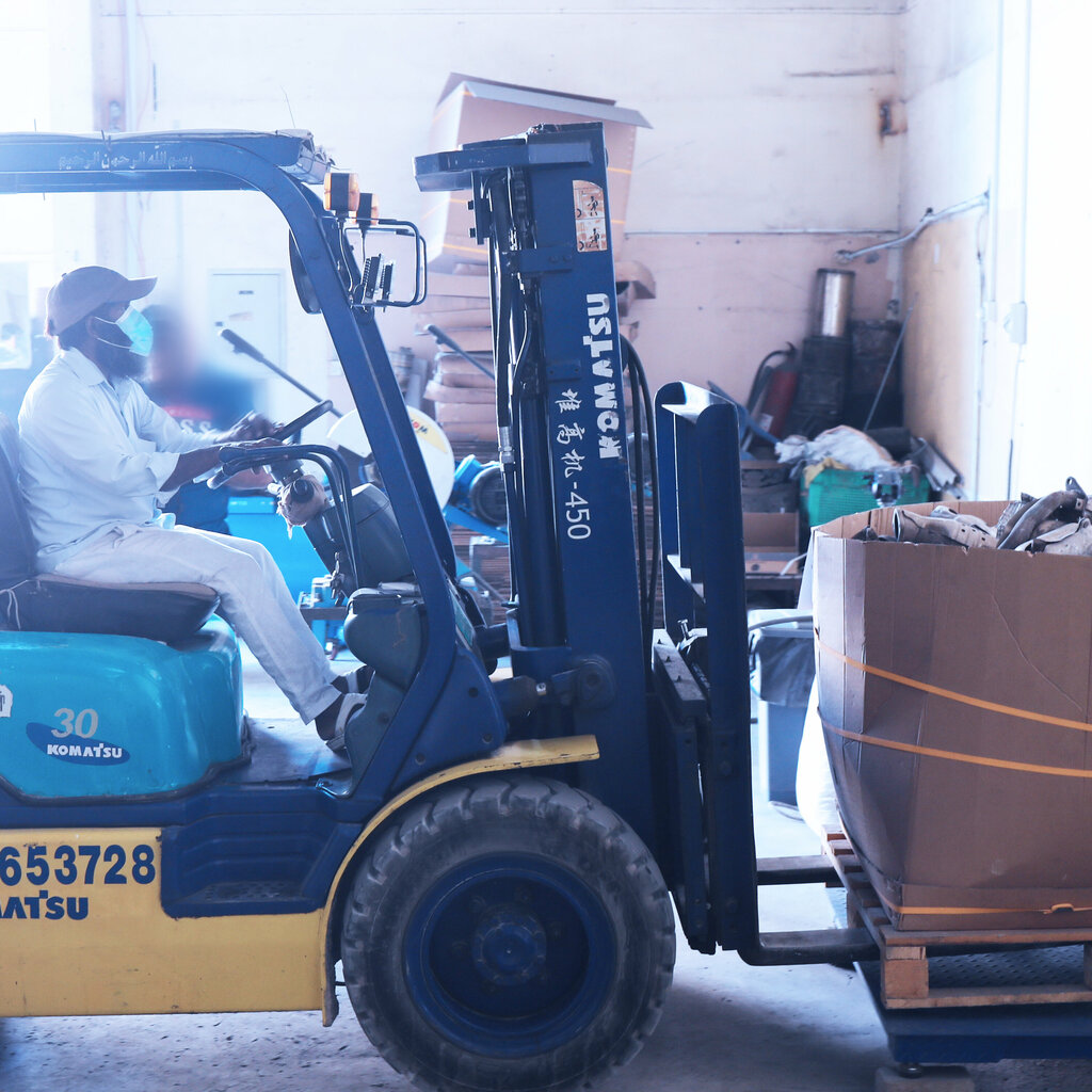 Auto parts and auto goods store Windson Recycling, Ajman, photo