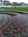 Stroy yard (Moscow Region, Istra Municipal District, derevnya Talitsy), paving tile