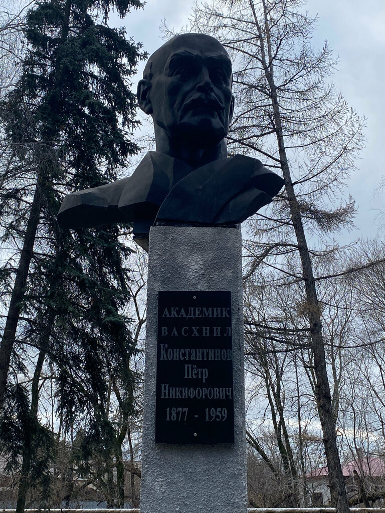 Monumento, memorial Бюст академика ВАСХНИЛ Петра Никифоровича Константинова, , foto