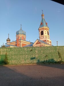 Chasovnya Ikony Bozhiyey Materi Zhivonosny Istochnik pri Nikolskom monastyre V Bolshekulachye (Omskiy rayon, Nadezhdinskoye selskoye poseleniye), orthodox church
