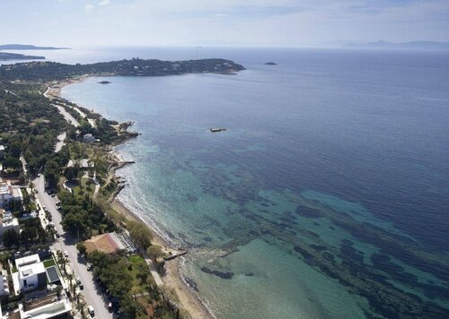 Внешний вид отеля Amarilia Hotel в Муниципальной единице Вулиагмени, фото 4