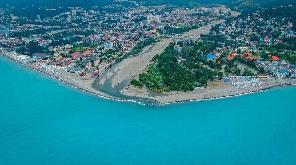 Plaj Chaika Beach, Soçi, foto