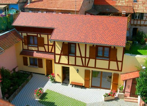 Гостиница B&B Le Clos des Raisins в Кольмаре-Рибовилле