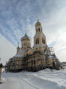Pokrovsky Zavyalovsky muzhskoy monastyr (Novosibirsk Region, Iskitimskiy rayon, Bystrovskiy selsovet, selo Zavyalovo) ، دير، مسكن الرهبان، كنيسة