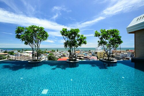 Внешний вид отеля Hisea Huahin Hotel в Хуахине, фото 2