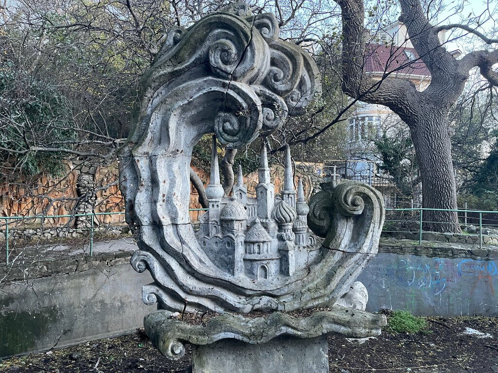 Decorative object, honor board Барельефы Сказки Пушкина, Republic of Crimea, photo
